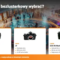 Porównanie aparatów bezlusterkowych: Canon EOS R8, Nikon Zf i Canon EOS R6 Mark II. Wybierz swój idealny bezlusterkowiec.